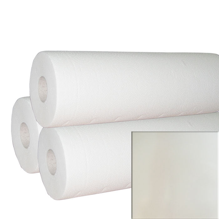 Papier pour table d'examen – Drap d’examen pour table de traitement - 2 plis - 60 cm x 51 m – 9 rouleaux