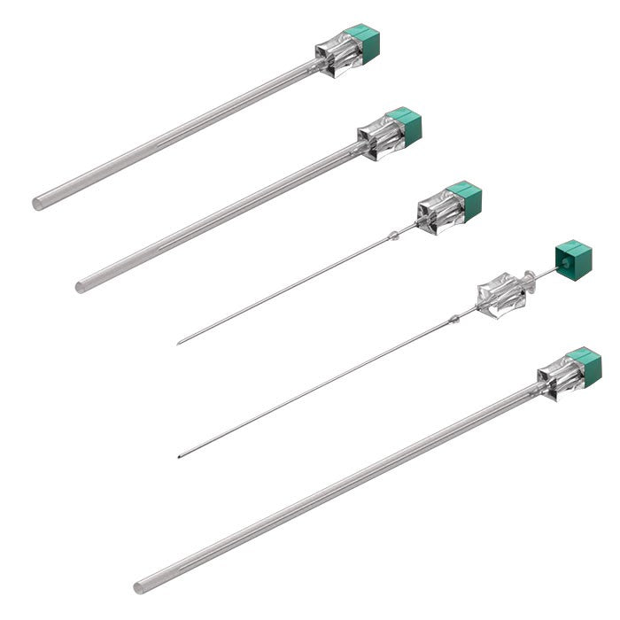 Aiguille d'amniocentèse Amnioram - Vert - 21G x 80 mm