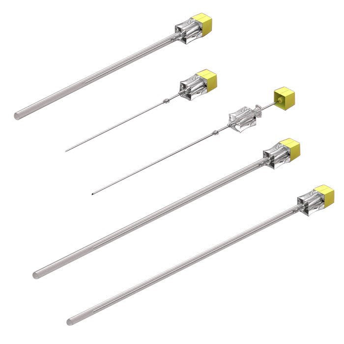Aiguille d'amniocentèse Amnioram - Jaune - 20G x 180 mm