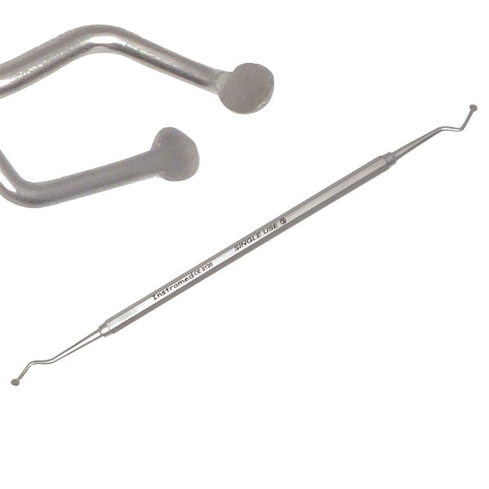 Cuillère Pelle dentaire à double face
