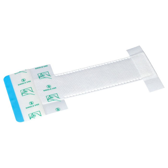 Pansement pochette pour cathéters de dialyse, stérile, adhésif - 25 pièces