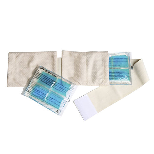 Bandage pour mâchoire Respiflex avec glaçons cold packs