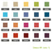 Couleurs Ginkgo M1