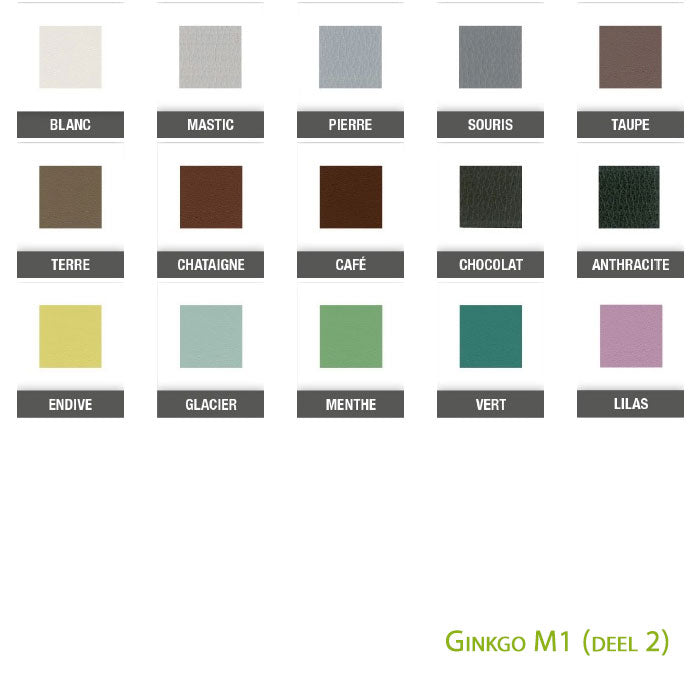Couleurs Ginkgo M1