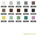 Couleurs Ginkgo M1