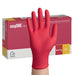 Gants en nitrile rose framboise