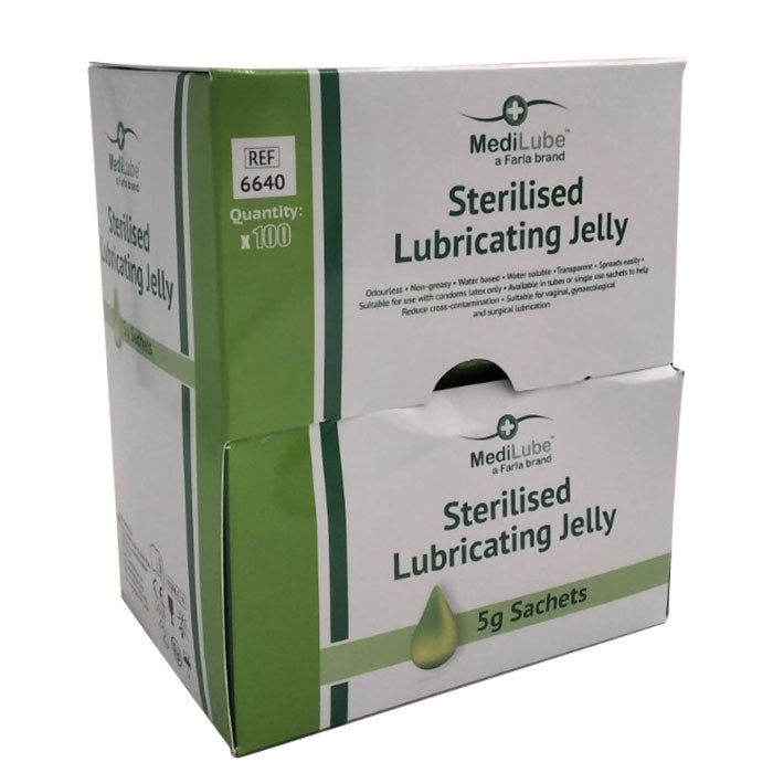Gel lubrifiant stérile Medilube 5 g