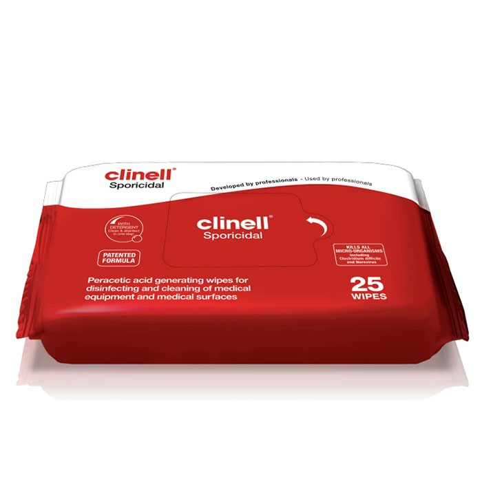 Lingettes Clinell Sporicides