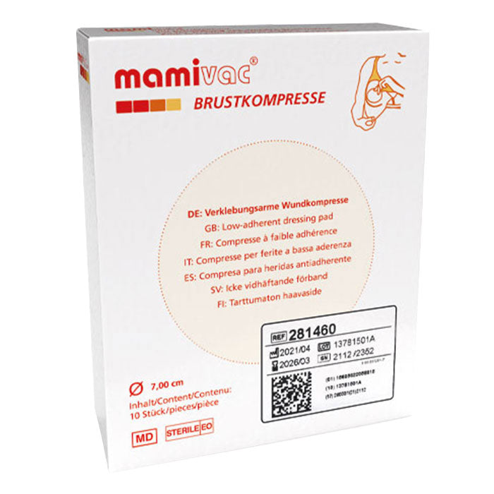 Compresses pour seins Mamivac