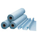 Papier plastifié pour table d'examen – Drap d’examen pour table de traitement - 1 pli - 50 cm x 68 m – 6 rouleaux