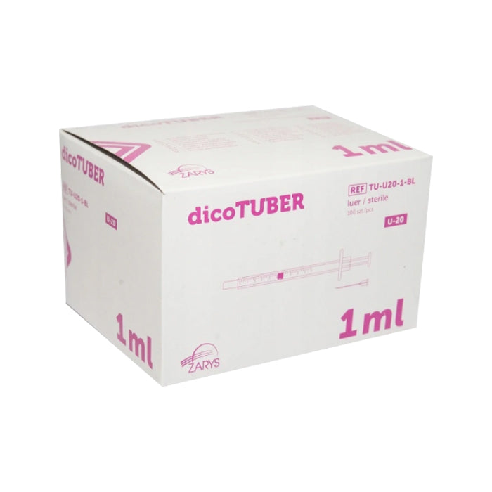 Seringue à tuberculine 1 ml - Zarys dicoTUBER
