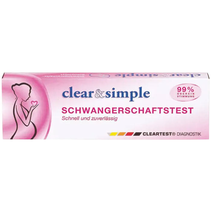 Test de grossesse Clear & Simple