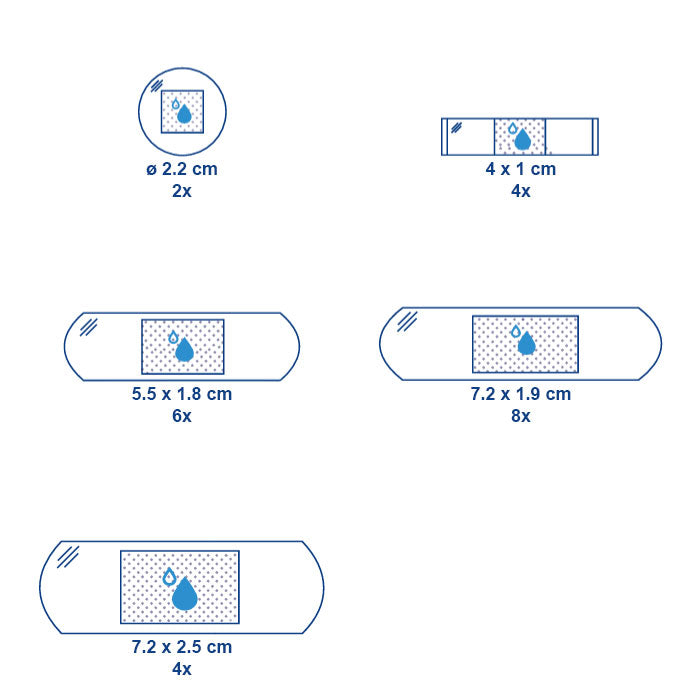 Set de pansements transparents - VitaHealth Transparent