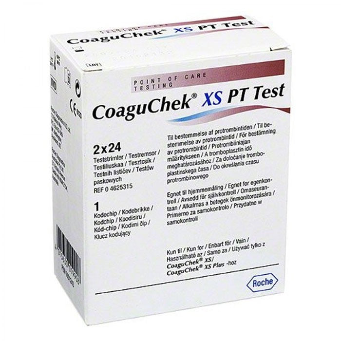 CoaguChek XS bandelettes de test (2x24)