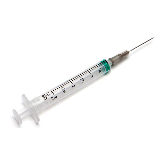 BD Emerald seringue avec aiguille 22G 1 1/4"  - seringue 10 ml
