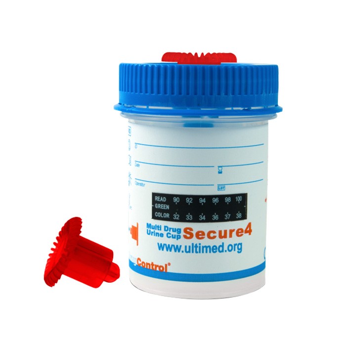 Test de drogue DrugControl Urine Cup Secure 4