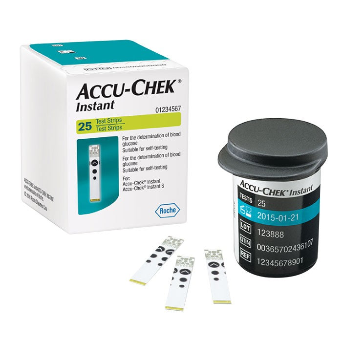 Bandelettes réactives Accu-Chek Instant