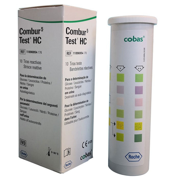 Test urinaire : Roche Combur 5 – 10 tests