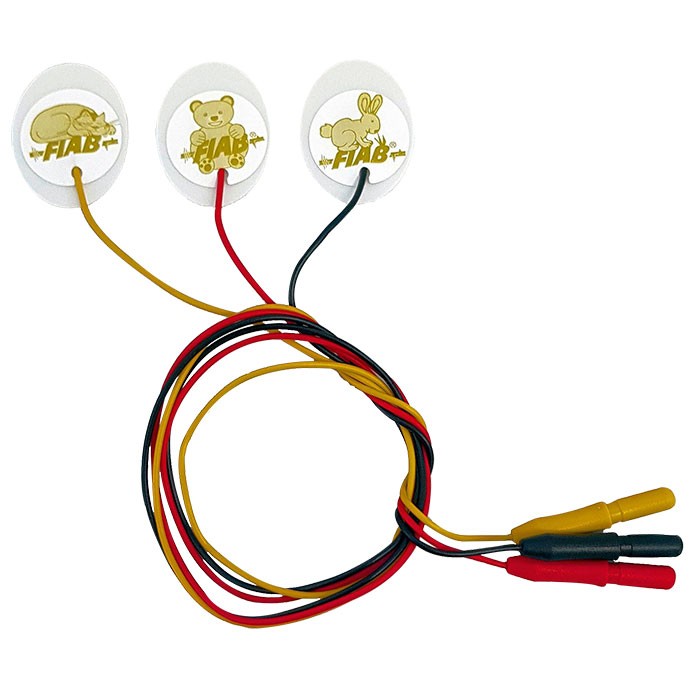 Électrodes ECG pour enfants 23 x 30 mm