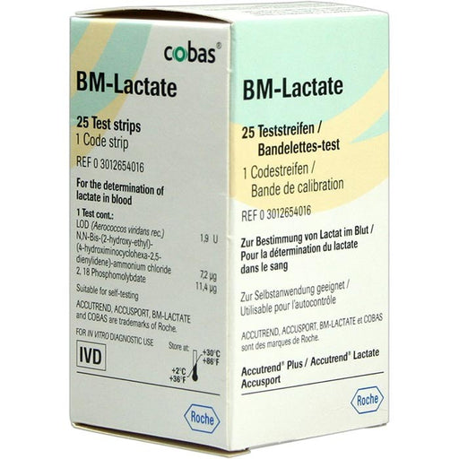 Accutrend BM-Lactate – bandelettes de test