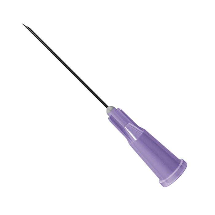 Aiguilles BD Microlance 3  – 24 G 1" (0,55 x 25 mm) Violet – 100 pièces