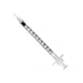 BD Micro-Fine+ seringue avec aiguille 29G x 1/2" - seringue 0,3 ml