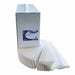 Chiffons de nettoyage non tissés 42 x 35 cm - 5 x 240 feuilles - Blanc