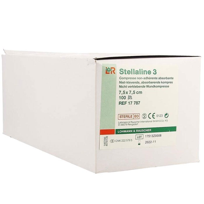 Compresses Stellaline 3 - 7.5 x 7.5 cm