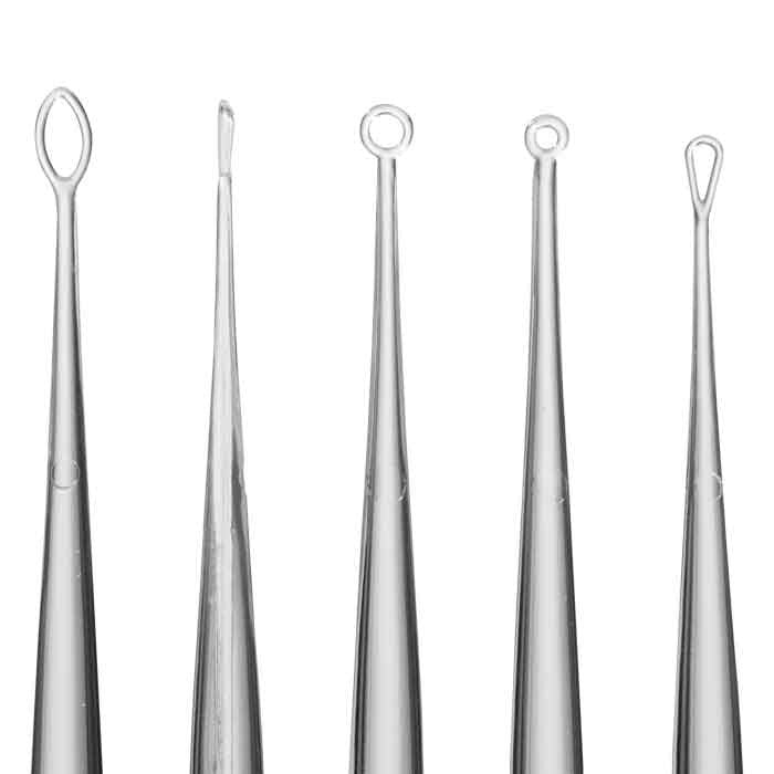 Curette auriculaire éclairée Bionix Clearlook Variety pack