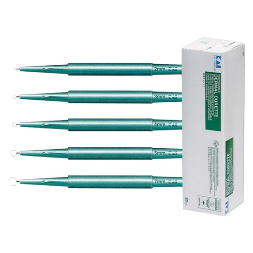 Curettes de peau de Kai
