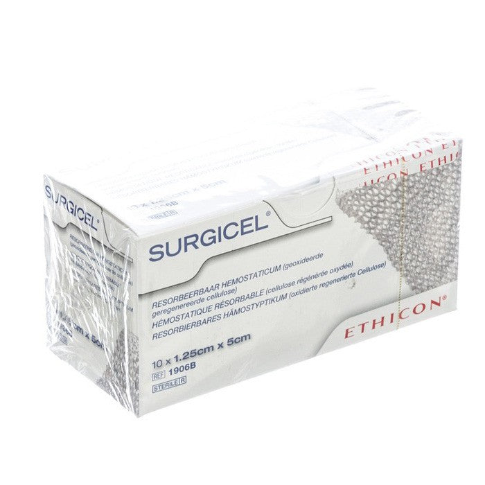 Gaze hémostatique Surgicel Ethicon